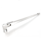 Stabilisatiestang set vierkant glas/wand 500 mm - Chroom