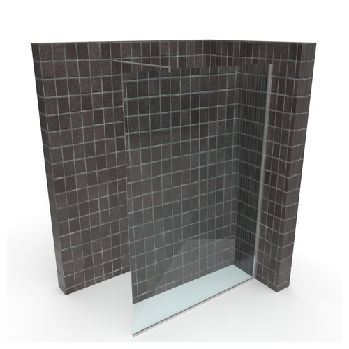 Douchewand 700 x 2000 mm