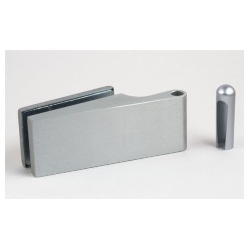 13160-PS glas/wand 90° enkelwerkend scharnier - Aluminium Geanodiseerd