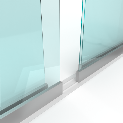 Schuifloket - 4 panelen, 2 sporen