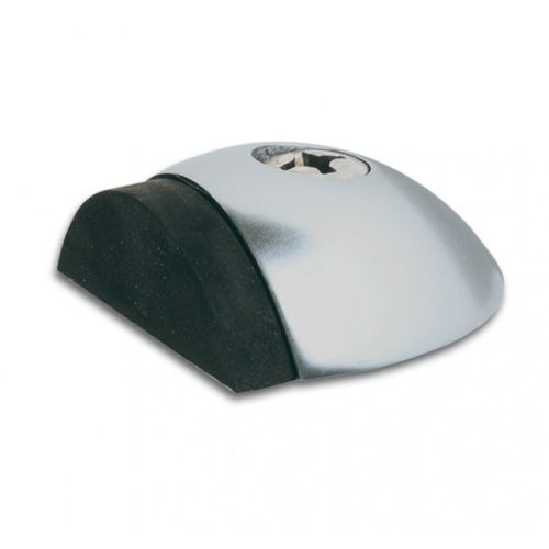 Deurstopper voor glazen deuren - RVS