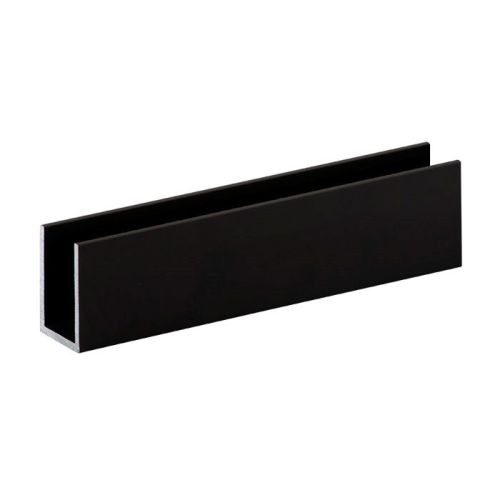 Aluminium U-profiel 30x20x30x2 - Zwart