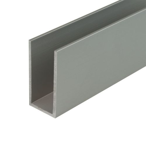 Aluminium U-profiel 40x20x40x2 - Aluminium Geanodiseerd