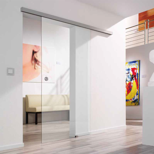 Schuifrail B slide 80 wandmontage 2500 mm - Aluminium