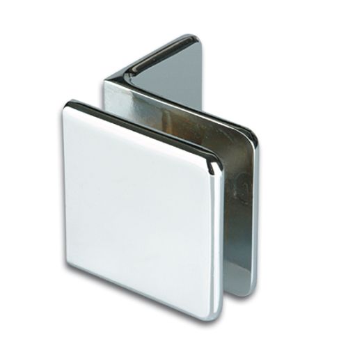 Glasklem Granada glas/wand 90° - Chroom