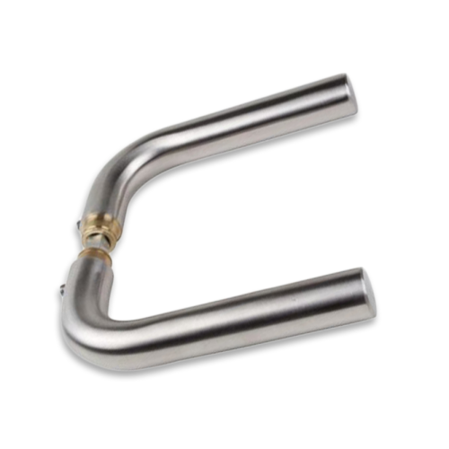 Deurkruk gebogen - RVS