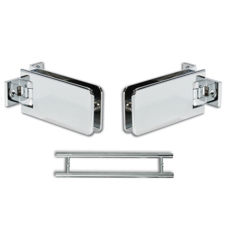 Douchedeur beslagset Granada met T-greep tweezijdig