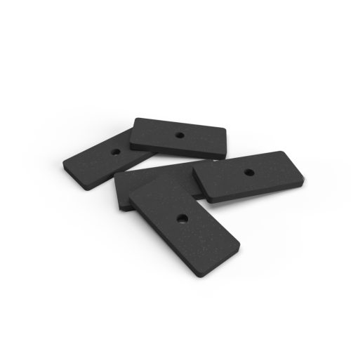 Nagelbaar blokje t.b.v. neuslat - 10 stuks