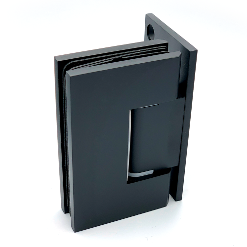 Porto Select glas/wand 90° enkelzijdig scharnier - Zwart