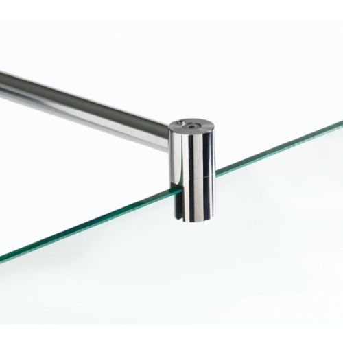 Stabilisatiestang rond compleet glas-wand
