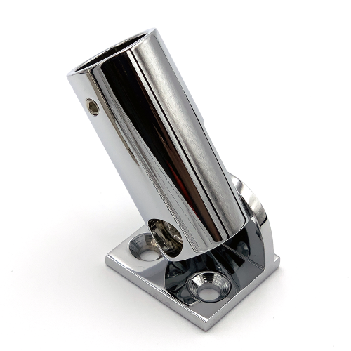 Stabilisatiestang rond wandaansluiting verstelbaar - Chroom