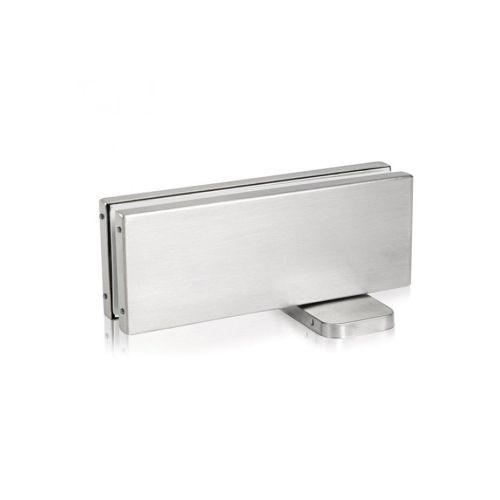 zelfsluitende hydraulische vloerveer voor een glasdeur