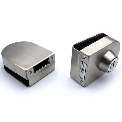 RVS opschuifslot met tegenslotkast vierkant afgewerkt