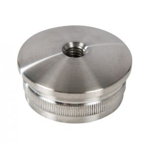 Eindkap gietwerk licht gewelfd met schroefdraad m8