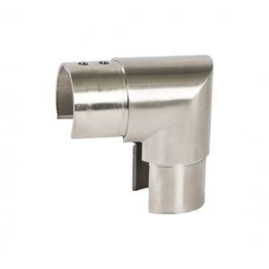 Buisverbinder 90° verticaal voor handrail