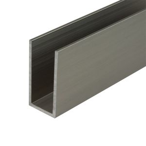 Aluminium U-profiel 40x20x40x2 - RVS