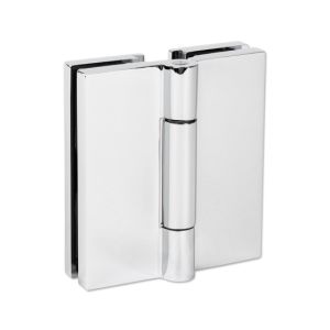 Douchedeurscharnier Madrid glas/glas 180° - Chroom