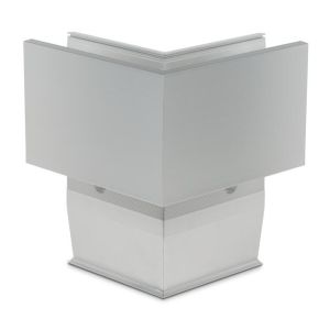 Guarda glazen balustrade buitenhoek 3.0kN